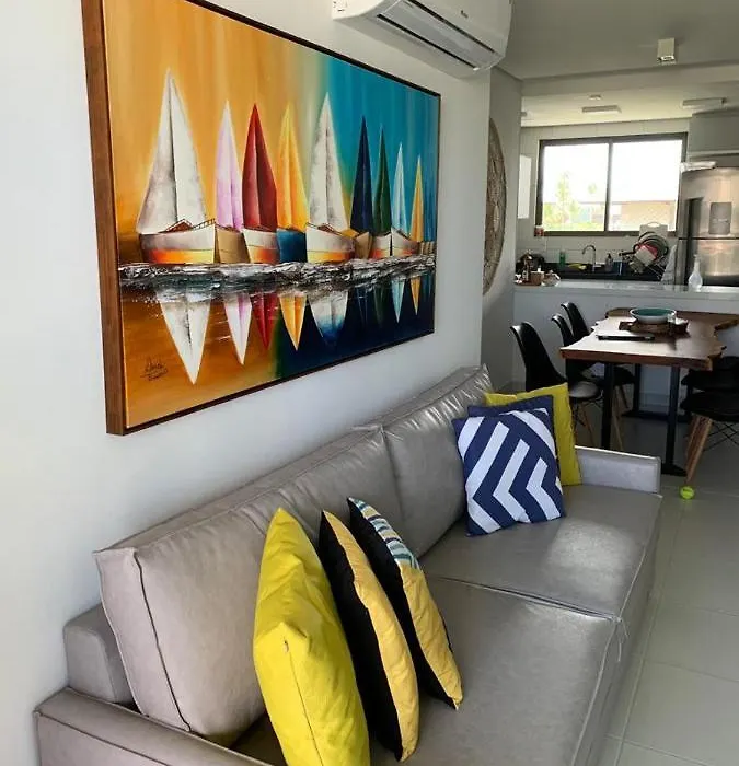 Flat Encantador A Beira Mar Da Praia De Muro Alto Em Porto De Galinhas - Condominio Beach Class Eco Life-1