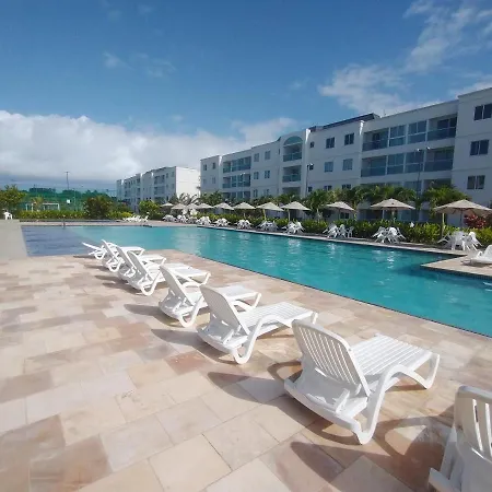 Palm Village Acqua - Apartamento Premium - Em frente à piscina - Porto de Galinhas-3