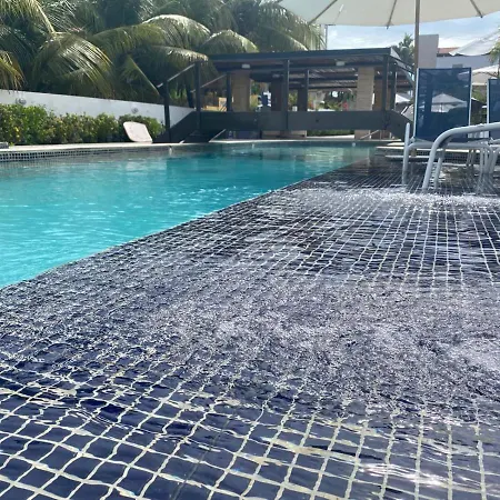 Casa de luxo em Porto de Galinhas com funcionária a 50 m do mar-2