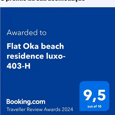 Flat Beira Mar Oka beach residence luxo Muro Alto - Porto de Galinhas-3